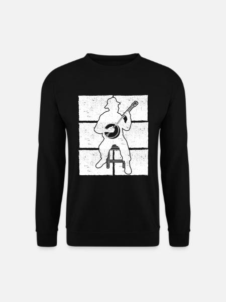 Banjo Banjo player Banjoist - Unisex Sweatshirt - black