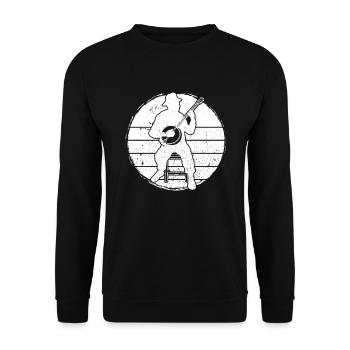 Banjo Banjo joueur Banjoïste - Sweat-shirt Unisexe - noir - Devant - Alina (178cm) & Michal (187cm)