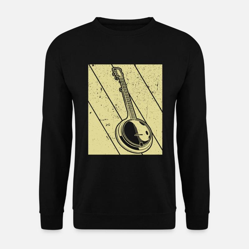 Banjo Banjo player Banjoist - Unisex Sweatshirt - black