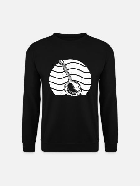 Banjo Banjo player Banjoist - Unisex Sweatshirt - black