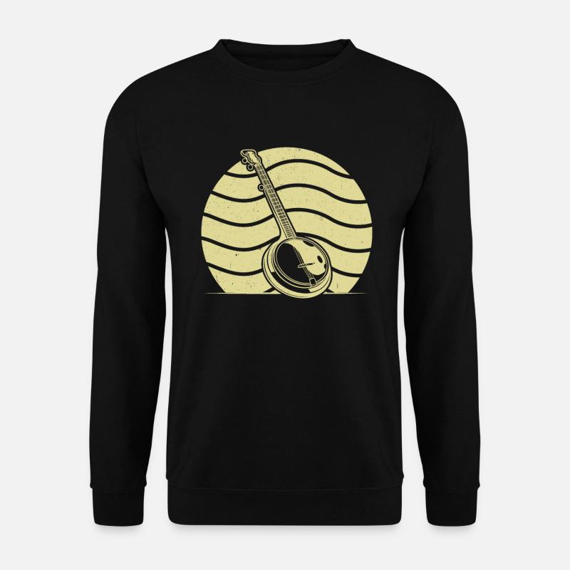 Banjo Banjo player Banjoist - Unisex Sweatshirt - black