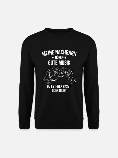 Cello Cellospieler Cellist - Unisex Pullover - Schwarz