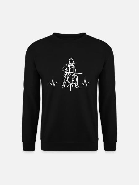 Cello Cellospieler Cellist - Unisex Pullover - Schwarz