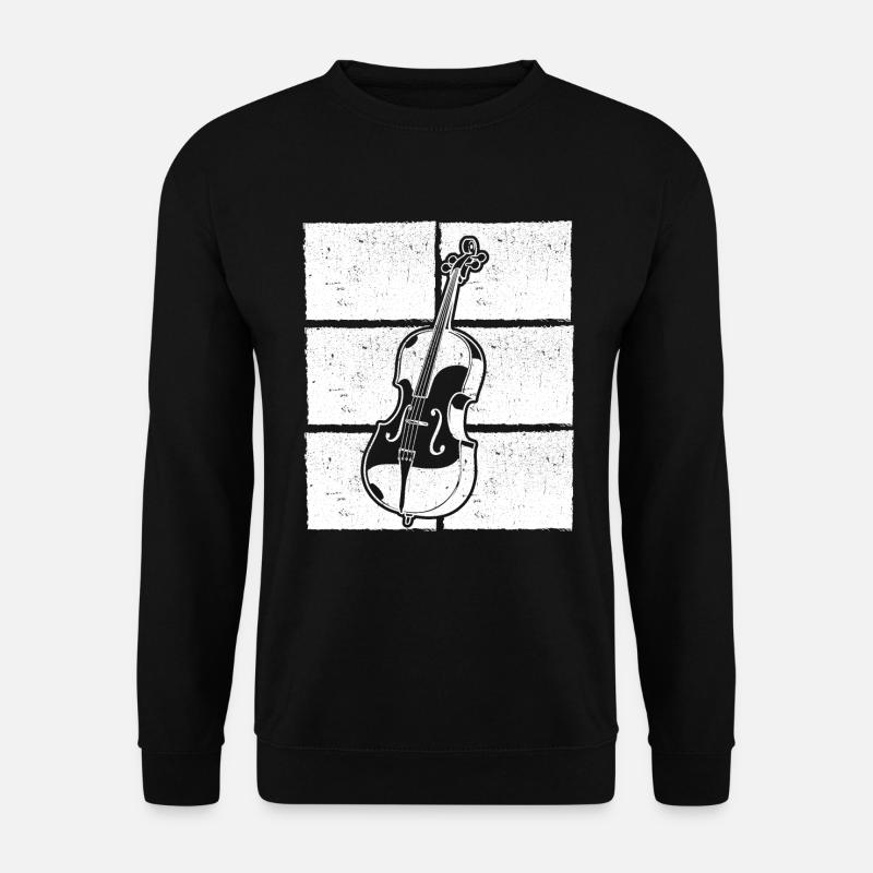 Cello Cellospieler Cellist - Unisex Pullover - Schwarz