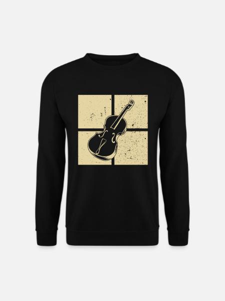Cello Cellospieler Cellist - Unisex Pullover - Schwarz