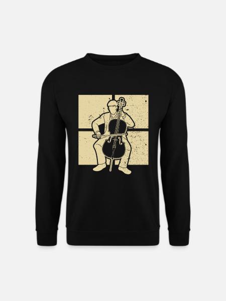 Cello cello player cellist - Unisex Sweatshirt - black