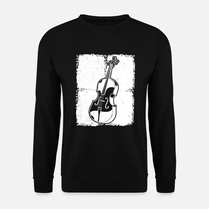 Cello Cellospieler Cellist - Unisex Pullover - Schwarz