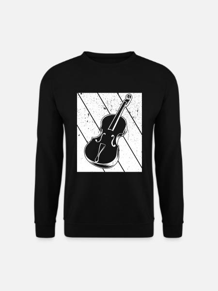 Cello Cellospieler Cellist - Unisex Pullover - Schwarz