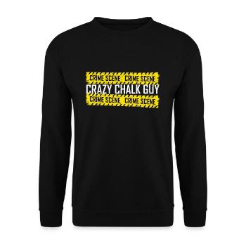 Forensics Forensic Scientist Forensic Science - Unisex Sweatshirt - black - Front - Alina (178cm) & Michal (187cm)