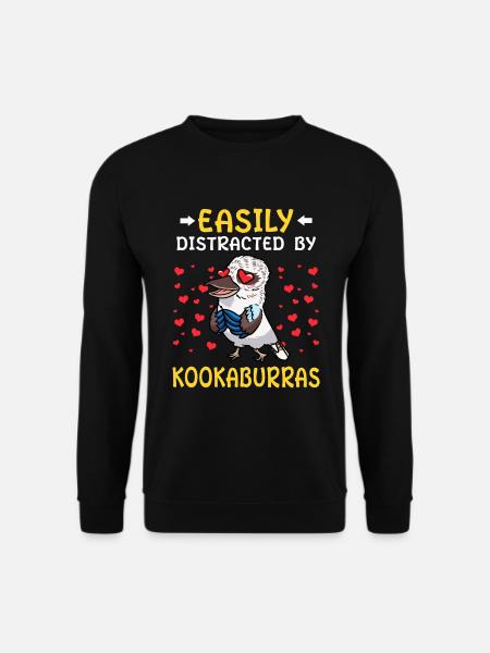 Lachender Hans Vogel Jägerliest - Unisex Pullover - Schwarz