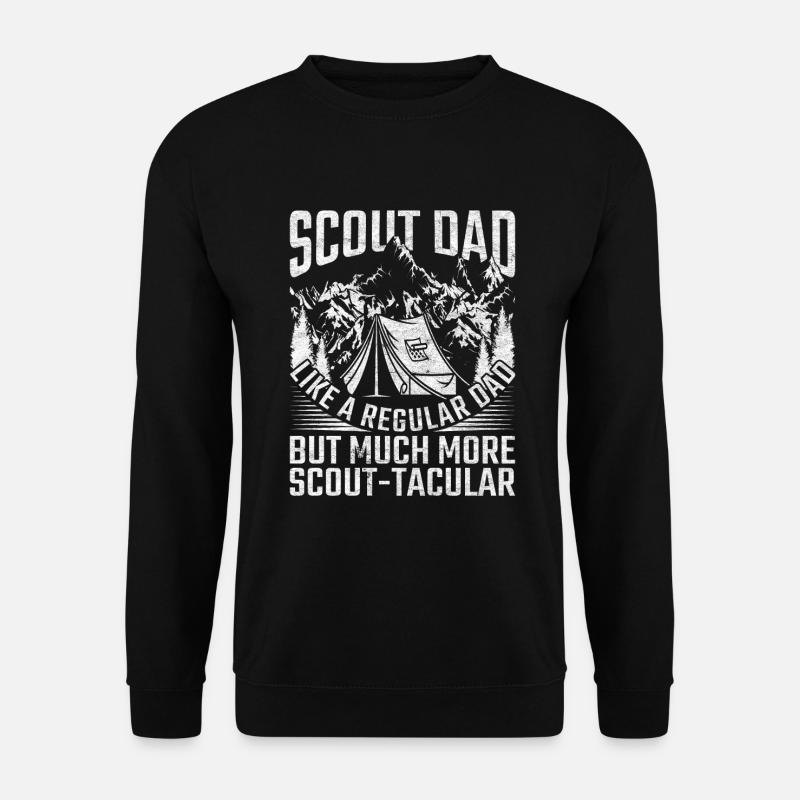 Scout Leader Scout Father - Unisex Sweatshirt - black