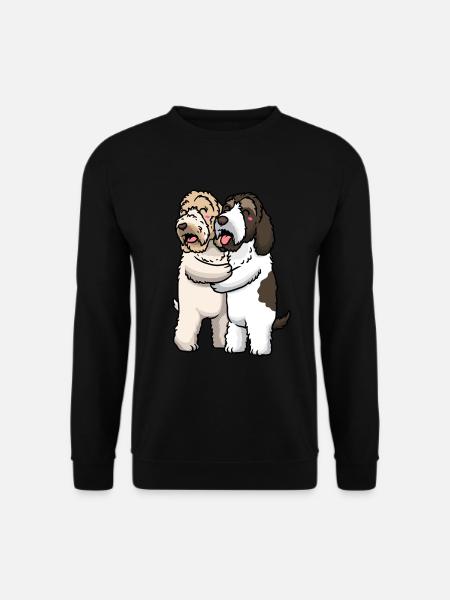 Kleiner Basset Griffon Vendéen Hund Liebhaber - Unisex Pullover - Schwarz