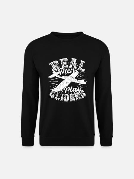 Model Airplane Model Airplane - Unisex Sweatshirt - black