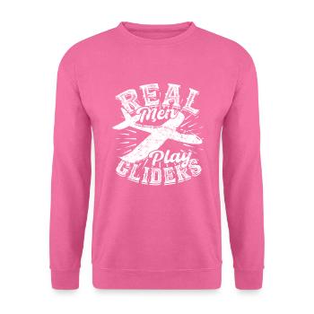 Model Airplane Model Airplane - Unisex Sweatshirt - pink - Front