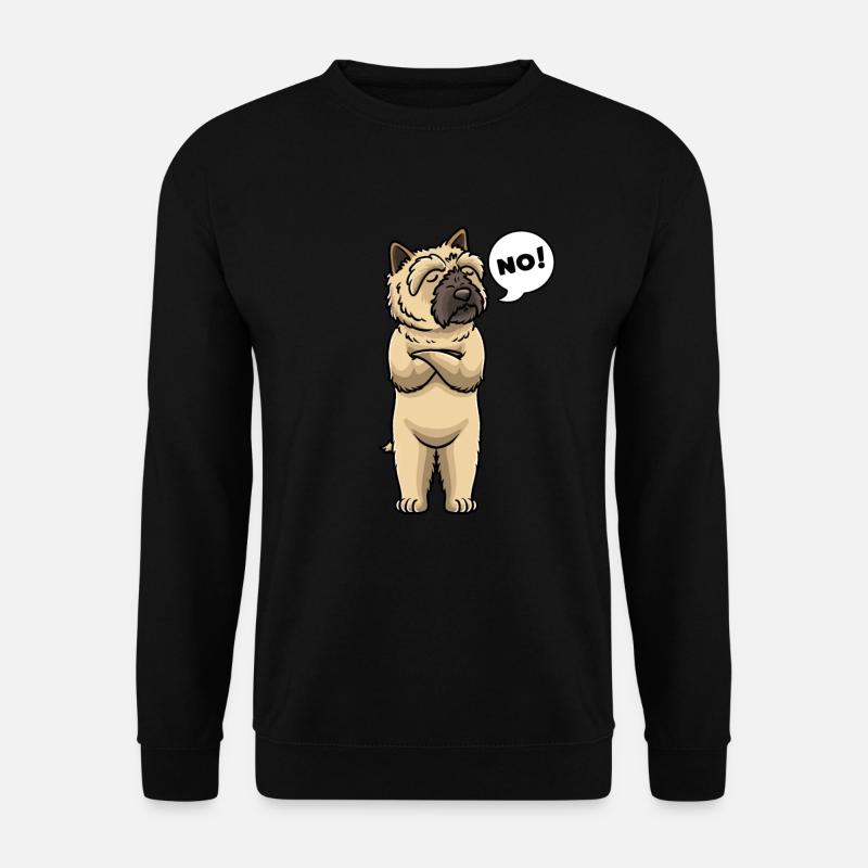Cairn Terrier Dog - Unisex Sweatshirt - black