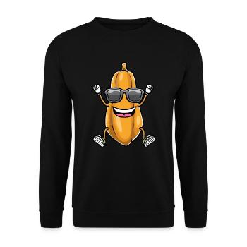 Papaya Tanzen - Unisex Pullover - Schwarz - Vorne - Alina (178cm) & Michal (187cm)