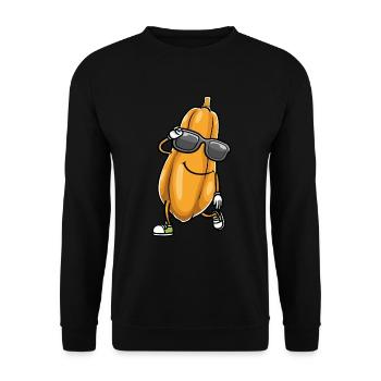 Papaya Tanzen - Unisex Pullover - Schwarz - Vorne - Alina (178cm) & Michal (187cm)