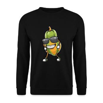 Papaya Tanzen - Unisex Pullover - Schwarz - Vorne - Alina (178cm) & Michal (187cm)