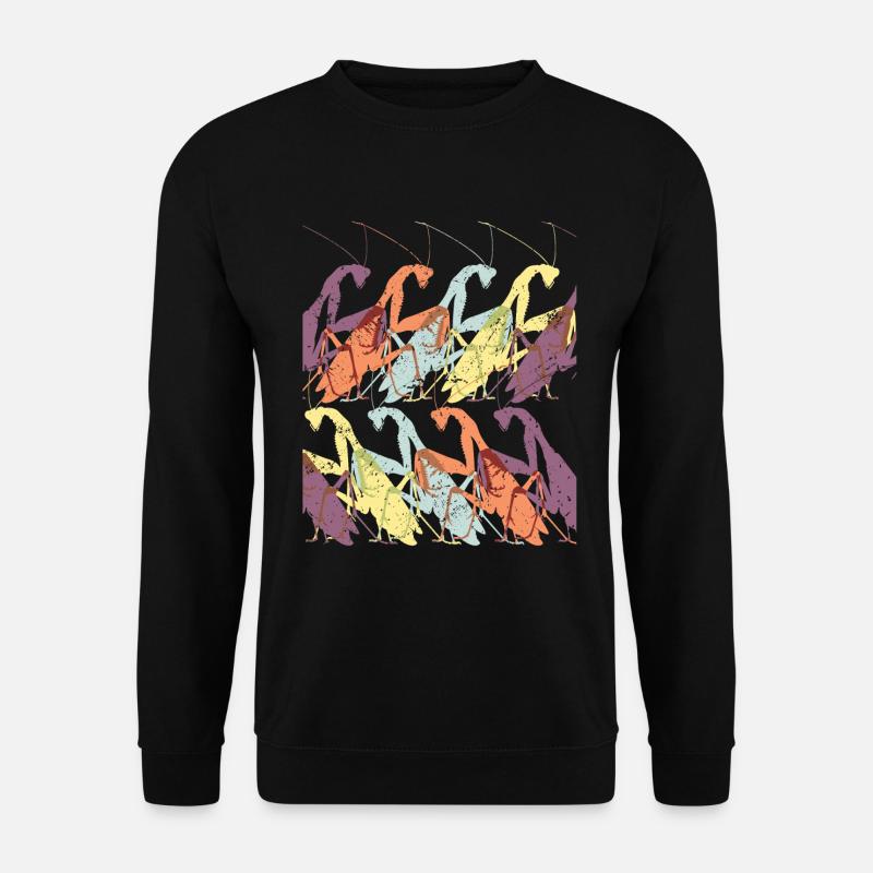 Praying Mantis Insect - Unisex Sweatshirt - black