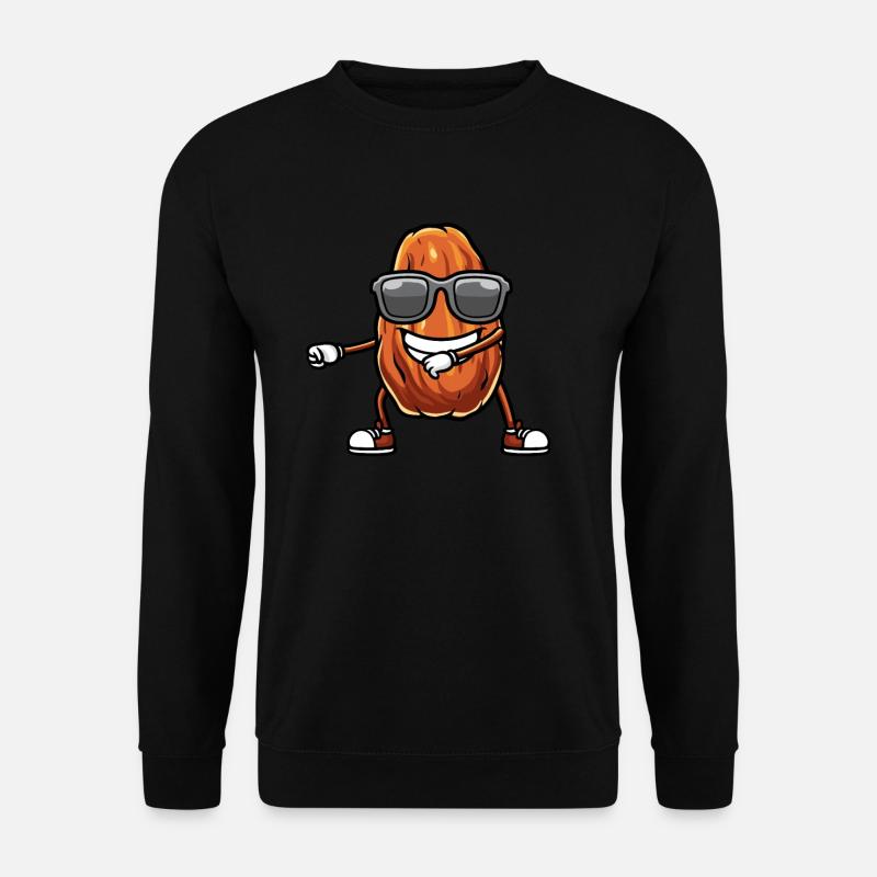 Dattes Fruit Dansant - Sweat-shirt Unisexe - noir