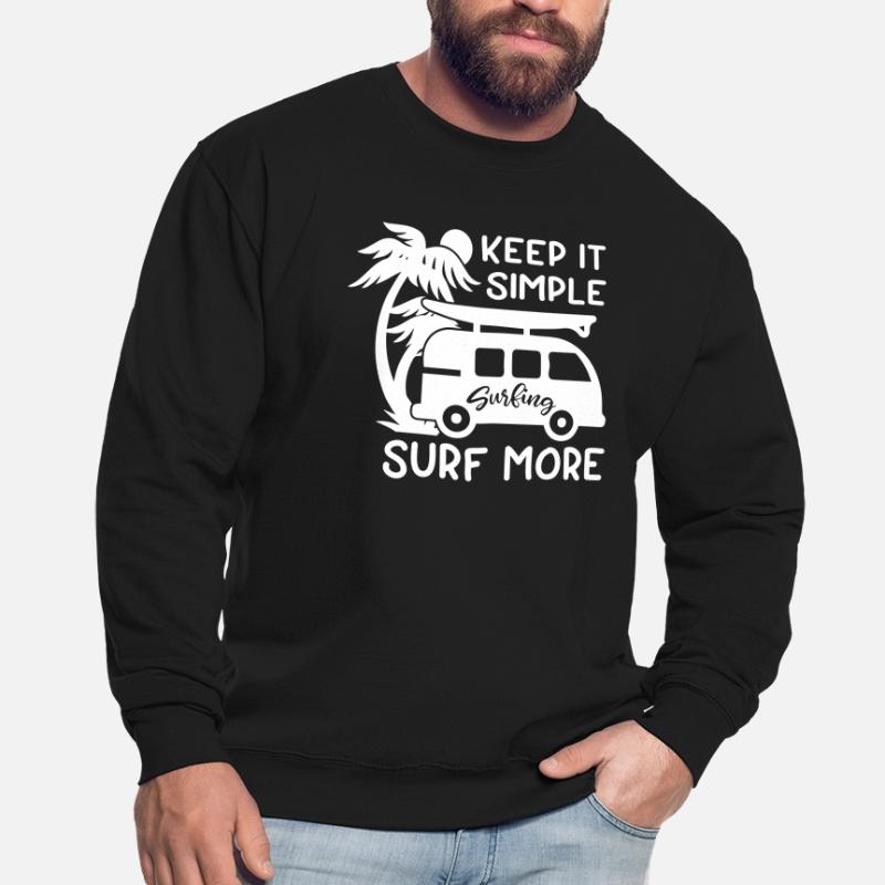 Keep It Simple Surf Plus Sweat-shirt Unisexe