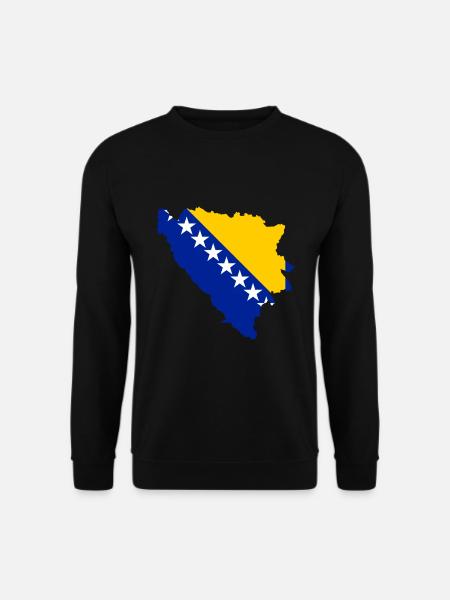 Bosnien Herzegowina - Bosnia Herzegovina - Unisex Pullover - Schwarz