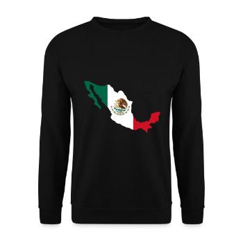 Mexico - Mexico - México - Unisex Sweatshirt - black - Front - Alina (178cm) & Michal (187cm)