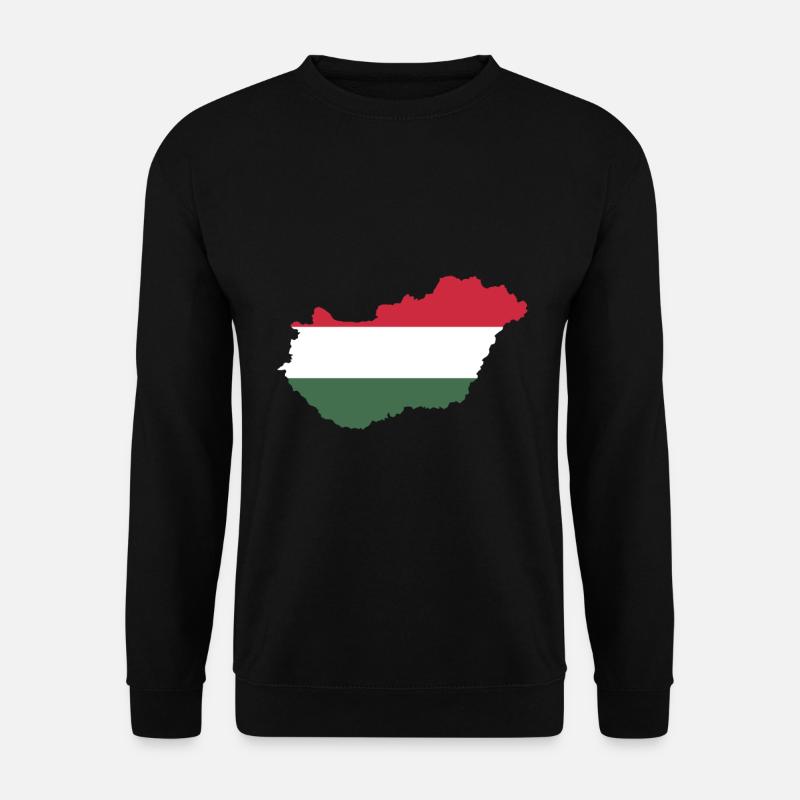 Ungarn - Hungary - Magyarország - Unisex Pullover - Schwarz