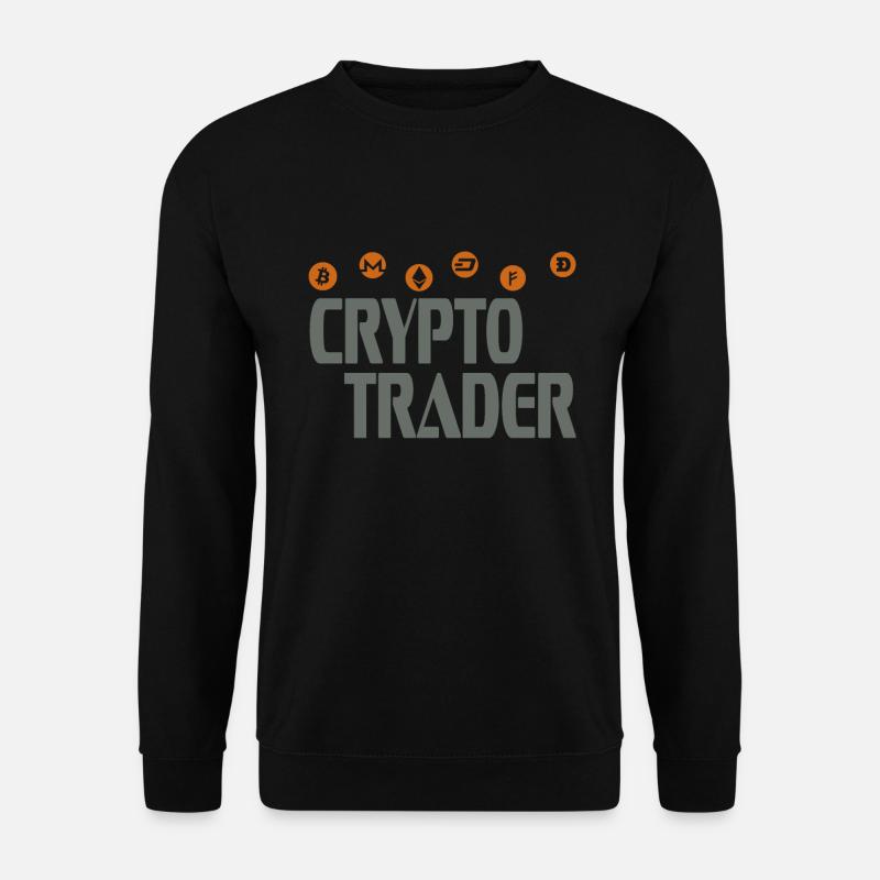 Crypto trader - Unisex Sweatshirt - black