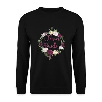 Soirée des célibataires JGA Bachelor - Sweat-shirt Unisexe - noir - Devant - Alina (178cm) & Michal (187cm)