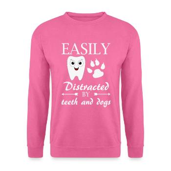 Nurse orthodontics appointments x-ray - Unisex Sweatshirt - pink - Front
