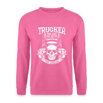 Trucker - Unisex Pullover - Pink - Vorne