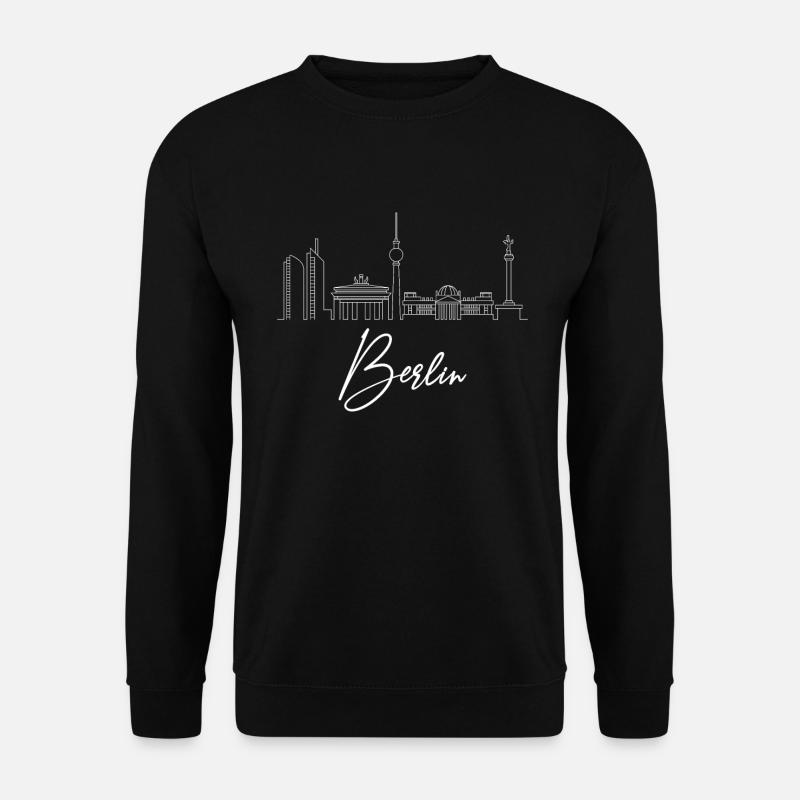 Berlin Berlin Berlin Skyline - Sweat-shirt Unisexe - noir
