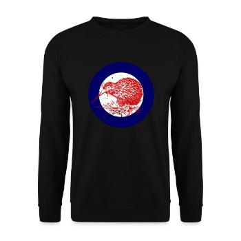Kiwi, kiwi bird, New zealand, kiwi animal - Unisex Sweatshirt - black - Front - Alina (178cm) & Michal (187cm)