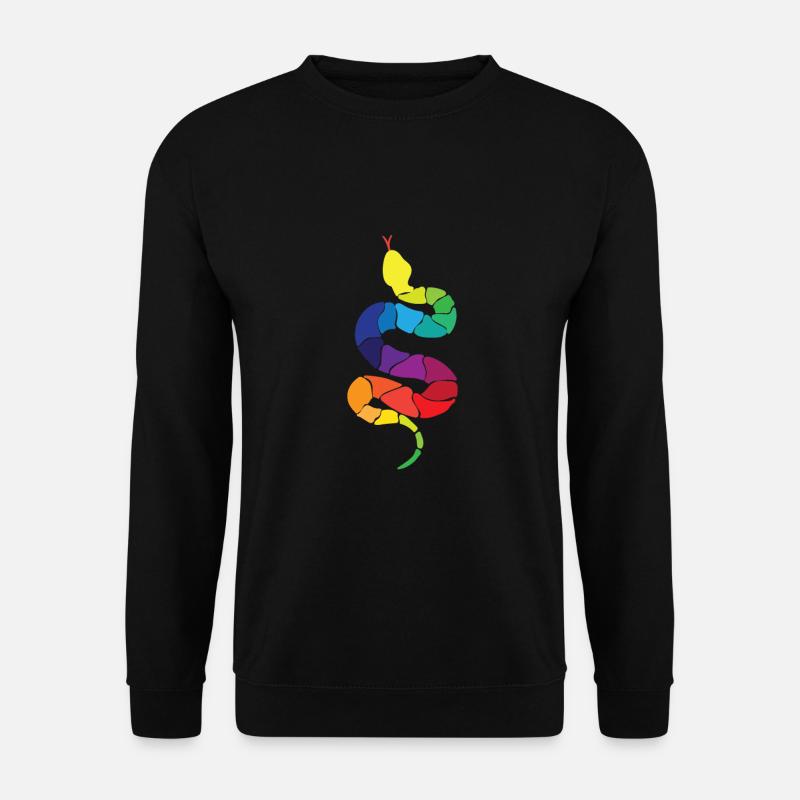 Schlange - Unisex Pullover - Schwarz