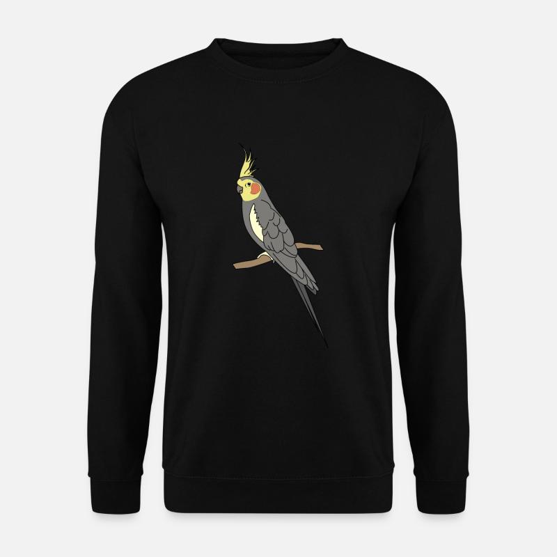 Cockatiel Angeblich Strauß, GawkClothing, Ornitolo - Unisex Pullover - Schwarz