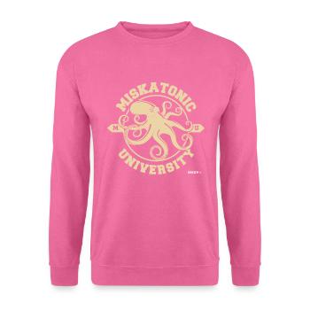 Miskatonic University Logo Tentakel - Unisex Pullover - Pink - Vorne