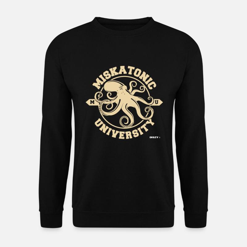 Miskatonic University Logo Tentakel - Unisex Pullover - Schwarz