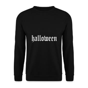 Halloween - Sweat-shirt Unisexe - noir - Devant - Alina (178cm) & Michal (187cm)