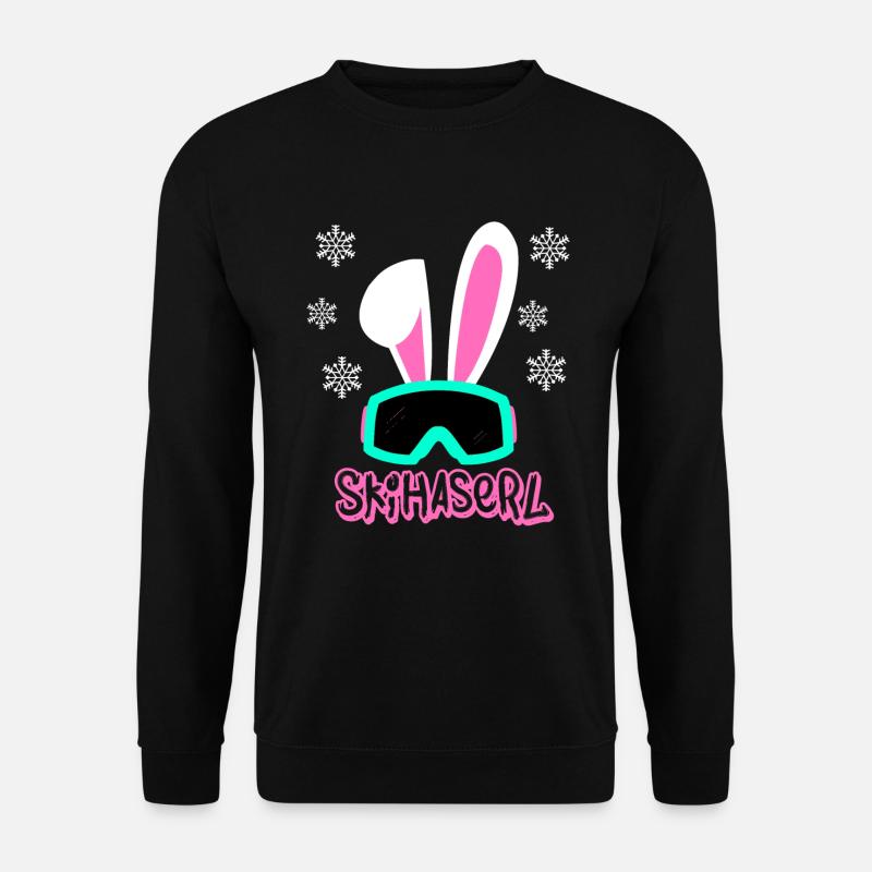 Skihaserl - Unisex Pullover - Schwarz