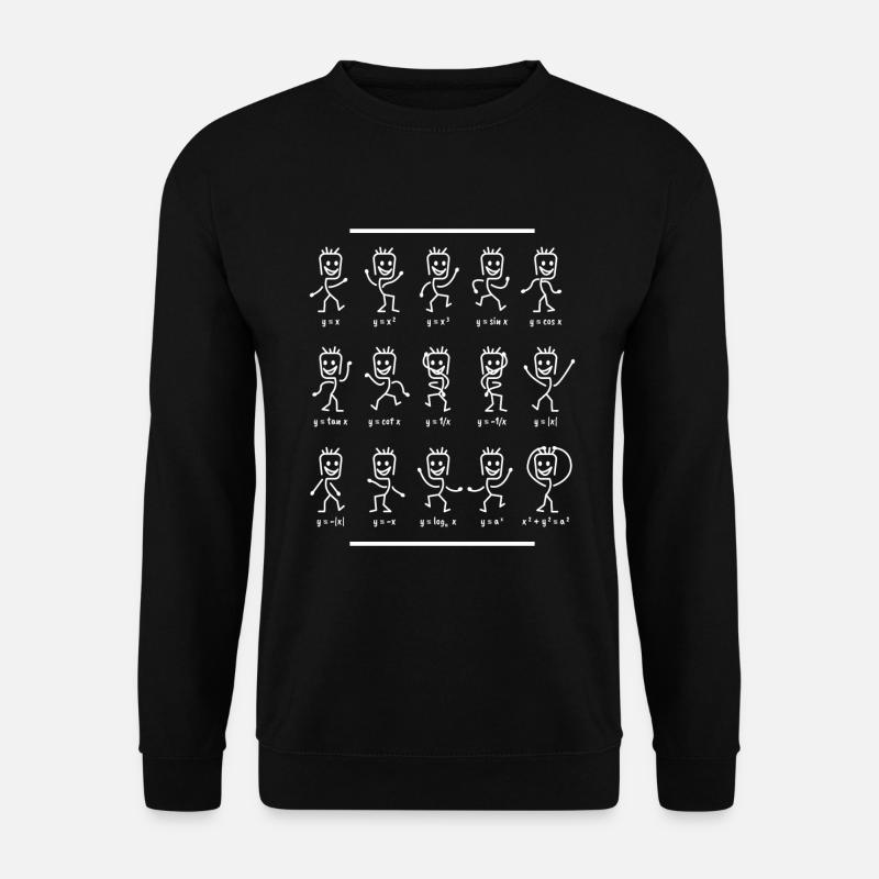 Algebra math teacher perfect for any mathematician - Unisex Sweatshirt - black