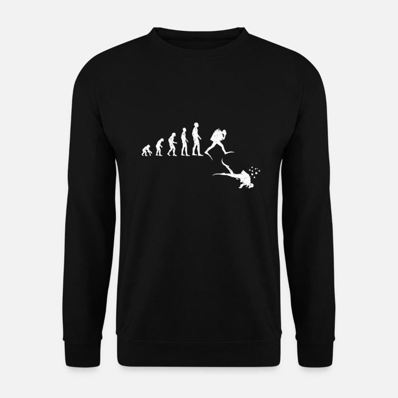 Evolution Diver - Divers Diving Scuba Diving - Unisex Sweatshirt - black