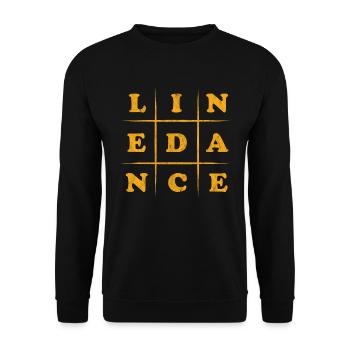 Danse en ligne - Danse en ligne - Sweat-shirt Unisexe - noir - Devant - Alina (178cm) & Michal (187cm)