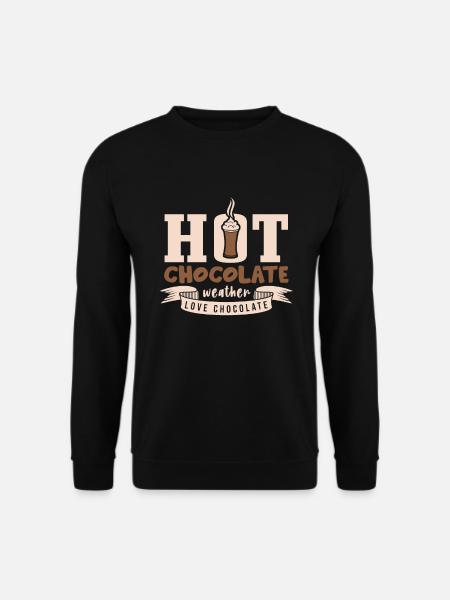 Heiße Schokolade Kaba Kakao - Unisex Pullover - Schwarz