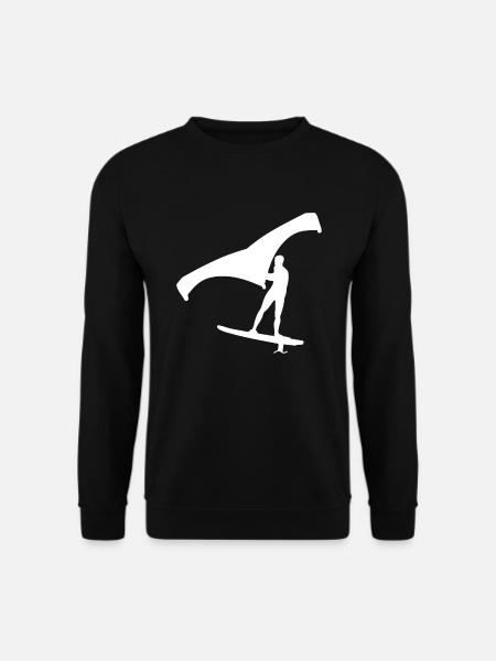 Wing Foils - Unisex Sweatshirt - black