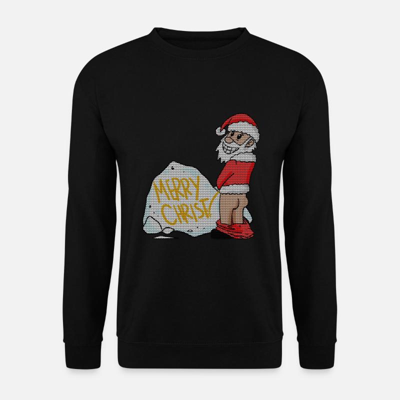 Ugly Christmas Lustig - Unisex Pullover - Schwarz