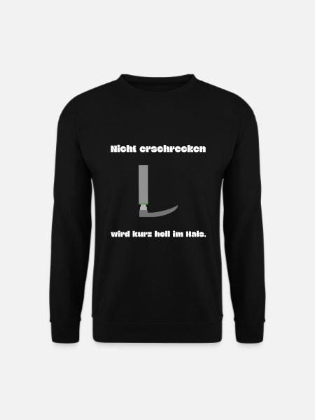 Anästhesist Anästhesieschwester Spruch - Unisex Pullover - Schwarz