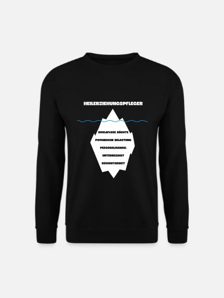 Heilerziehungspfleger HEP Eisberg - Unisex Pullover - Schwarz