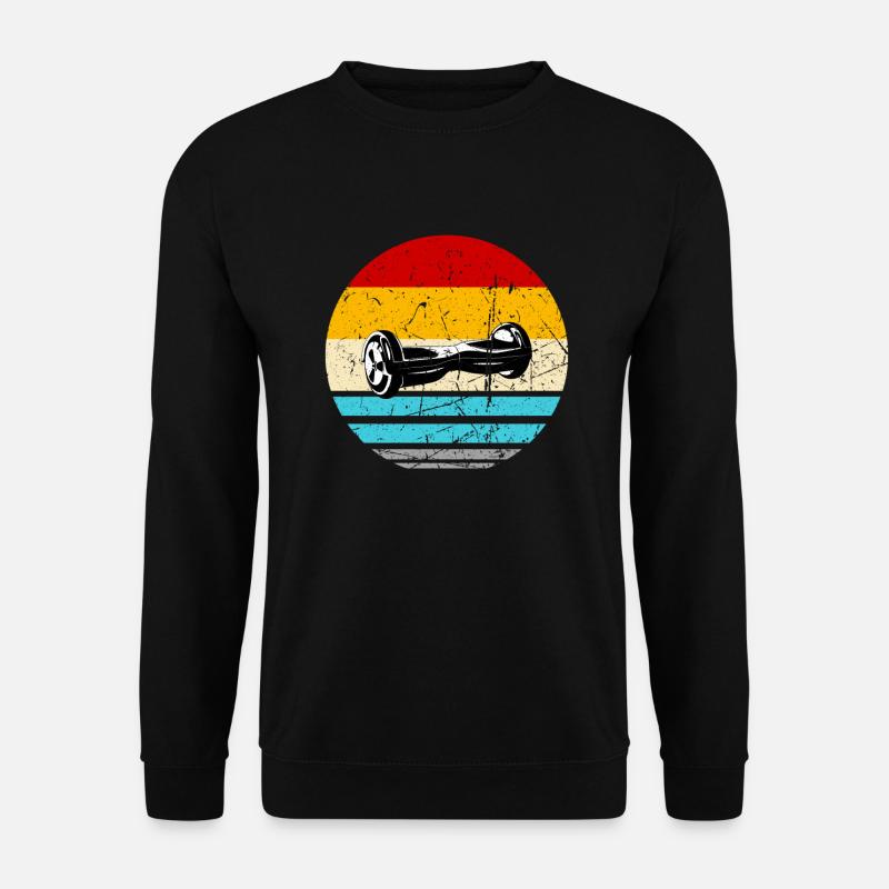 Hoverboard E-Board Skateboard Hovern - Unisex Pullover - Schwarz