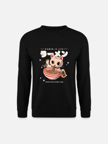 Ramen Japan Anime - Unisex Sweatshirt - black